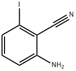 2-aMino-6-요오도벤조니트릴 구조식 이미지