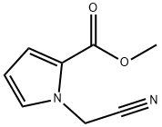 1H-Pyrrole-2-carboxylicacid,1-(cyanomethyl)-,methylester(9CI) Structure