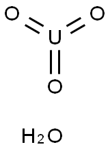 우라늄(VI)산화물수화물. 구조식 이미지