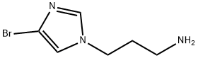 3-(4-Bromo-1H-imidazol-1-yl)propan-1-amine 구조식 이미지