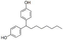 p,p'-octylidenebisphenol  Structure