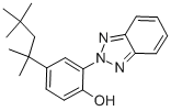 2-(2-HYDROXY-5-TERT-OCTYLPHENYL)BENZOTRIAZOLE 구조식 이미지