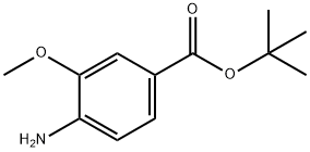 TERT-부틸4-아미노-3-메톡시벤조에이트 구조식 이미지