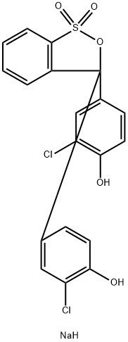 CHLOROPHENOL RED SODIUM SALT 구조식 이미지