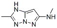 1H-Pyrazolo[1,5-b][1,2,4]triazol-6-amine,  N,2-dimethyl-  (9CI) 구조식 이미지