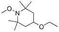 피페리딘,4-에톡시-1-메톡시-2,2,6,6-테트라메틸-(9CI) 구조식 이미지
