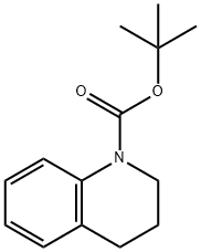 t-부틸3,4-디히드로-2H-퀴놀린-1-카르복실레이트 구조식 이미지