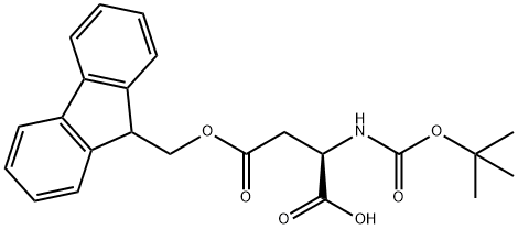 BOC-D-ASP(OFM)-오 구조식 이미지