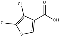 3-Thiophenecarboxylic acid, 4,5-dichloro- Structure