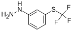 3-TRIFLUOROMETHYLTHIO-PHENYL-HYDRAZINE Structure