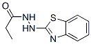 Propanoic acid, 2-(2-benzothiazolyl)hydrazide (9CI) Structure