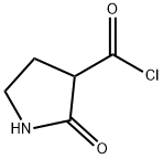2-oxopyrrolidine-3-carbonyl chloride Structure