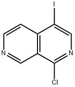 1-Chloro-4-iodo-[2,7]naphthyridine 구조식 이미지