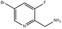 (5-bromo-3-fluoropyridin-2-yl)methanamine Structure