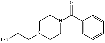1-Benzoyl-4-(2-aminoethyl)piperazine Structure