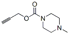 1-Piperazinecarboxylicacid,4-methyl-,2-propynylester(9CI) Structure