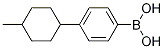 4-(4-Methylcyclohexyl)phenylboronic acid Structure