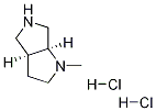 cis-1-Methylhexahydropyrrolo[3,4-b]pyrrole Dihydrochloride Structure