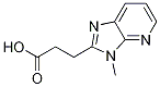 3-{3-Methyl-3H-iMidazo[4,5-b]pyridin-2-
yl}propanoic acid Structure