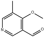 3-пиридинкарбоксальдегид, 4-метокси-5-метил- (9CI) структурированное изображение