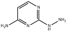 2(1H)-Pyrimidinone, 4-amino-, hydrazone (9CI) Structure