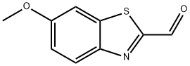 2-Benzothiazolecarboxaldehyde,6-methoxy-(9CI) Structure