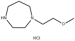 1-(2-Methoxyethyl)-1,4-diazepane HCl Structure
