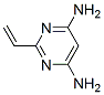 4,6-피리미딘디아민,2-에테닐-(9CI) 구조식 이미지