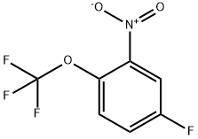 4-Fluoro-2-nitro-1-(trifluoromethoxy)benzene Structure