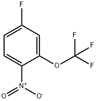 4-Fluoro-1-nitro-2-(trifluoromethoxy)benzene Structure