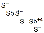 diantimony tetrasulphide Structure