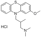 Levomepromazine hydrochloride 구조식 이미지