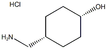 cis-4-(aminomethyl)cyclohexanol hydrochloride 구조식 이미지