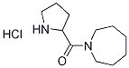 1-Azepanyl(2-pyrrolidinyl)methanone hydrochloride 구조식 이미지