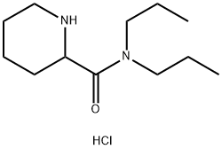 N,N-Dipropyl-2-piperidinecarboxamide hydrochloride Structure