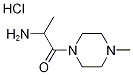 2-AMino-1-(4-Methyl-1-piperazinyl)-1-propanone 2HCl 구조식 이미지