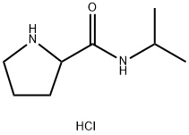 N-Isopropyl-2-pyrrolidinecarboxamide hydrochloride Structure