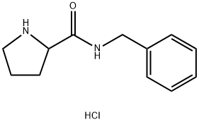 N-Benzyl-2-pyrrolidinecarboxamide hydrochloride Structure
