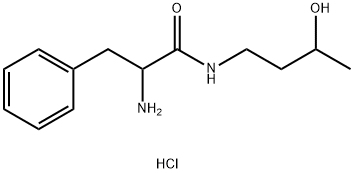 2-Amino-N-(3-hydroxybutyl)-3-phenylpropanamidehydrochloride 구조식 이미지