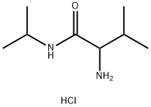 2-Amino-N-isopropyl-3-methylbutanamidehydrochloride 구조식 이미지