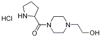 [4-(2-Hydroxyethyl)-1-piperazinyl](2-pyrrolidinyl)methanone hydrochloride Structure