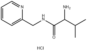 2-Amino-3-methyl-N-(2-pyridinylmethyl)butanamidehydrochloride Structure