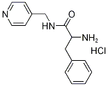 2-Amino-3-phenyl-N-(4-pyridinylmethyl)propanamidehydrochloride Structure