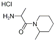 2-Amino-1-(2-methyl-1-piperidinyl)-1-propanonehydrochloride 구조식 이미지