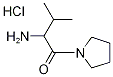 2-Amino-3-methyl-1-(1-pyrrolidinyl)-1-butanonehydrochloride Structure
