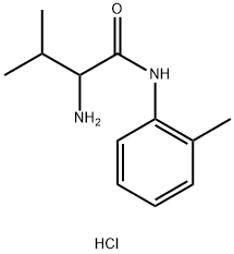 2-Amino-3-methyl-N-(2-methylphenyl)butanamidehydrochloride Structure