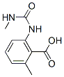 벤조산,2-메틸-6-[[(메틸아미노)카르보닐]아미노]-(9CI) 구조식 이미지
