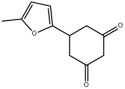 5-(5-methyl-2-furyl)cyclohexane-1,3-dione 구조식 이미지