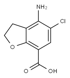 123654-26-2 4-Amino-5-chloro-2,3-dihydro-7-benzofurancarboxylic acid