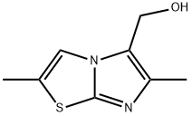 (2,6-DIMETHYLIMIDAZO[2,1-B][1,3]THIAZOL-5-YL)METHANOL Structure